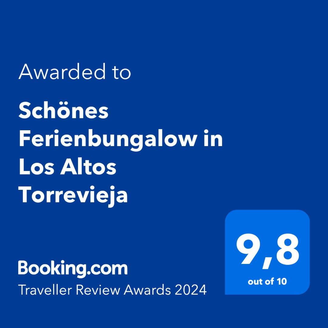 Schoenes Ferienbungalow In Los Altos Torrevieja Eksteriør bilde
